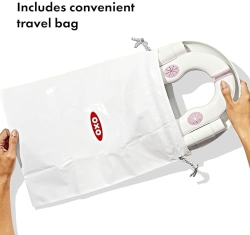 2-in-1 Go Portable Potty with Travel Bag, Travel Potty Seat for Toddler