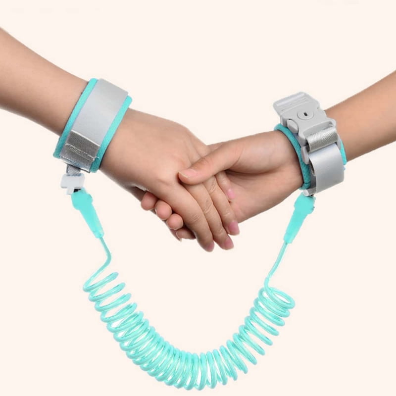 1pc Upgraded Anti-Lost Baby Leash Bracelet With Key Lock, Retractable Child Safety Wrist Link