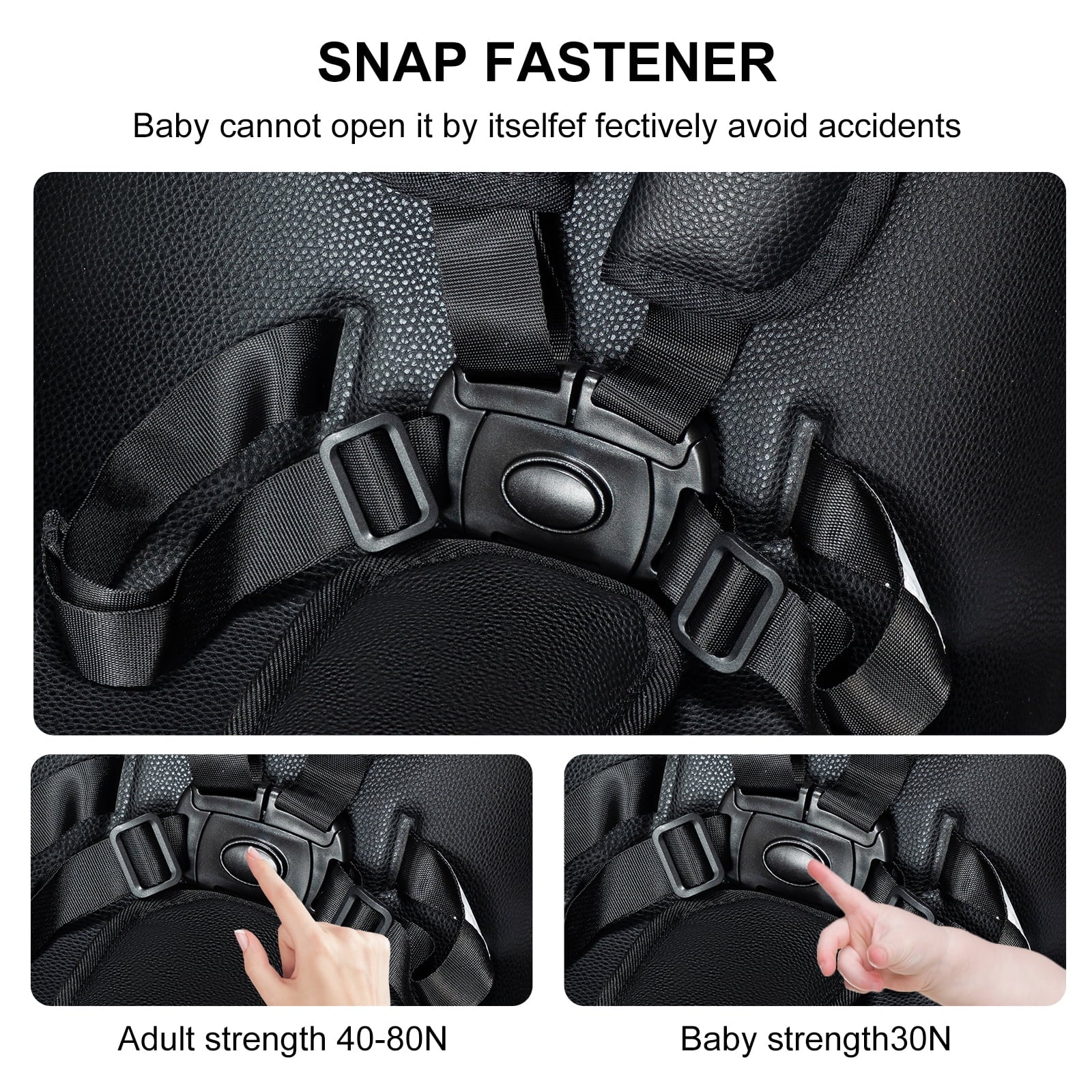 2 in 1 Convertible Baby Stroller ,Reversible Travel Stroller with Foldable Carriage,  Removable Bassinet Pram for Newborns,Infant,Unisex,BLACK