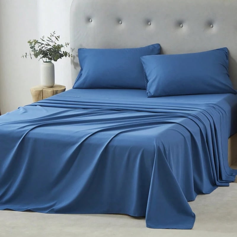 3/4 Piece Home Bed Sheet Set, Soft, Comfortable And Breathable Bedding Set, Hotel Luxury Home Summer Bedding Sheets Twin, 1 Or 2 Pillowcases, 1 Flat Sheet And 1 Fitted Sheet,Room Decor, Ideal Gift.