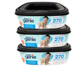 3 Pack - Diaper Genie Square Refill, can Hold up to 270 Newborn-Sized Diapers, Max Hold, Unscented