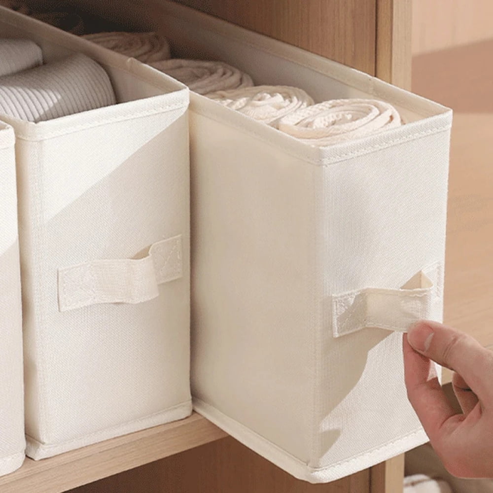 1pc Clothes Storage Basket Sewing Home Folding Clothes Storage Box Underwear Socks  Wardrobe Storage Box Wardrobe Organizer