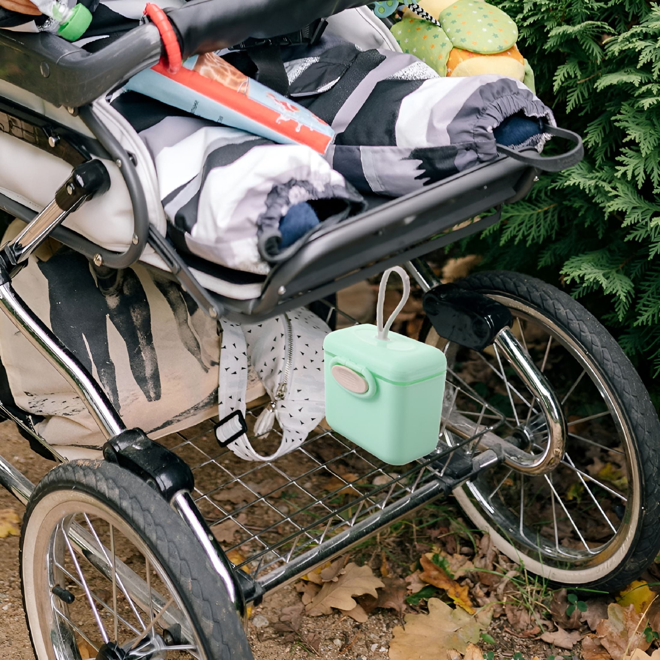 ACDANC 2Pcs Portable Formula Dispenser for Travel Milk Powder Holder Infant Formula Container Storage Box