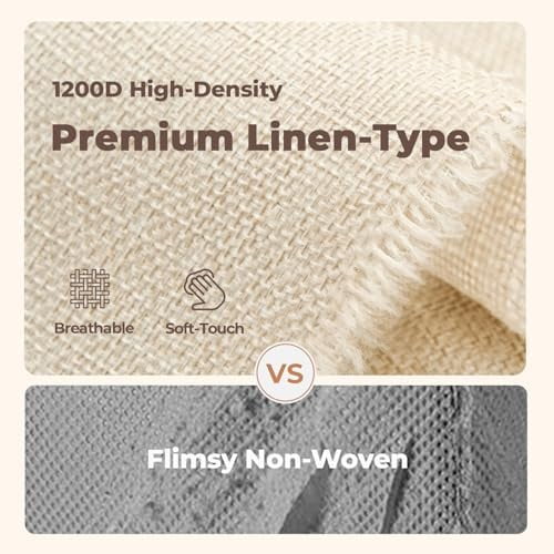 4Pack Sheet Organizers for Linen Closet - King/Queen Size Bedding Storage Boxes with Clear Window, Foldable & Dustproof Linen Organizer for Blankets & Sheet Sets,Grey