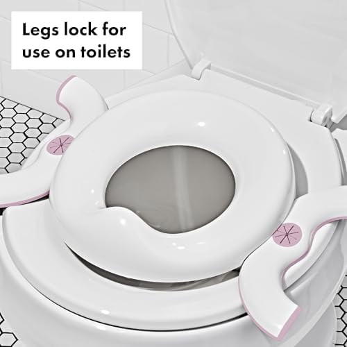 2-in-1 Go Portable Potty with Travel Bag, Travel Potty Seat for Toddler