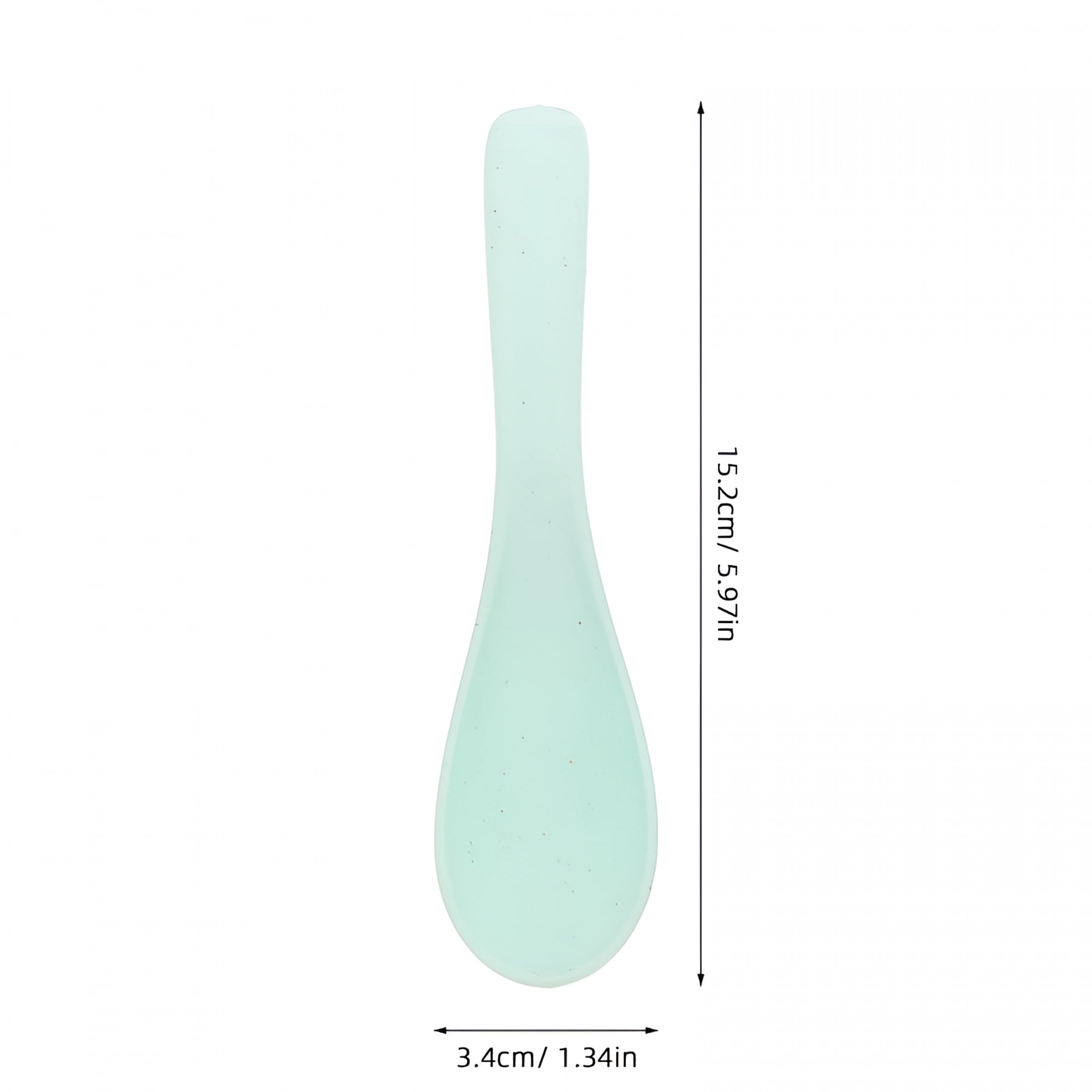 ACDANC 4Pcs Beige Spoons for Toddlers Ergonomic Design Cereal Spoons Set