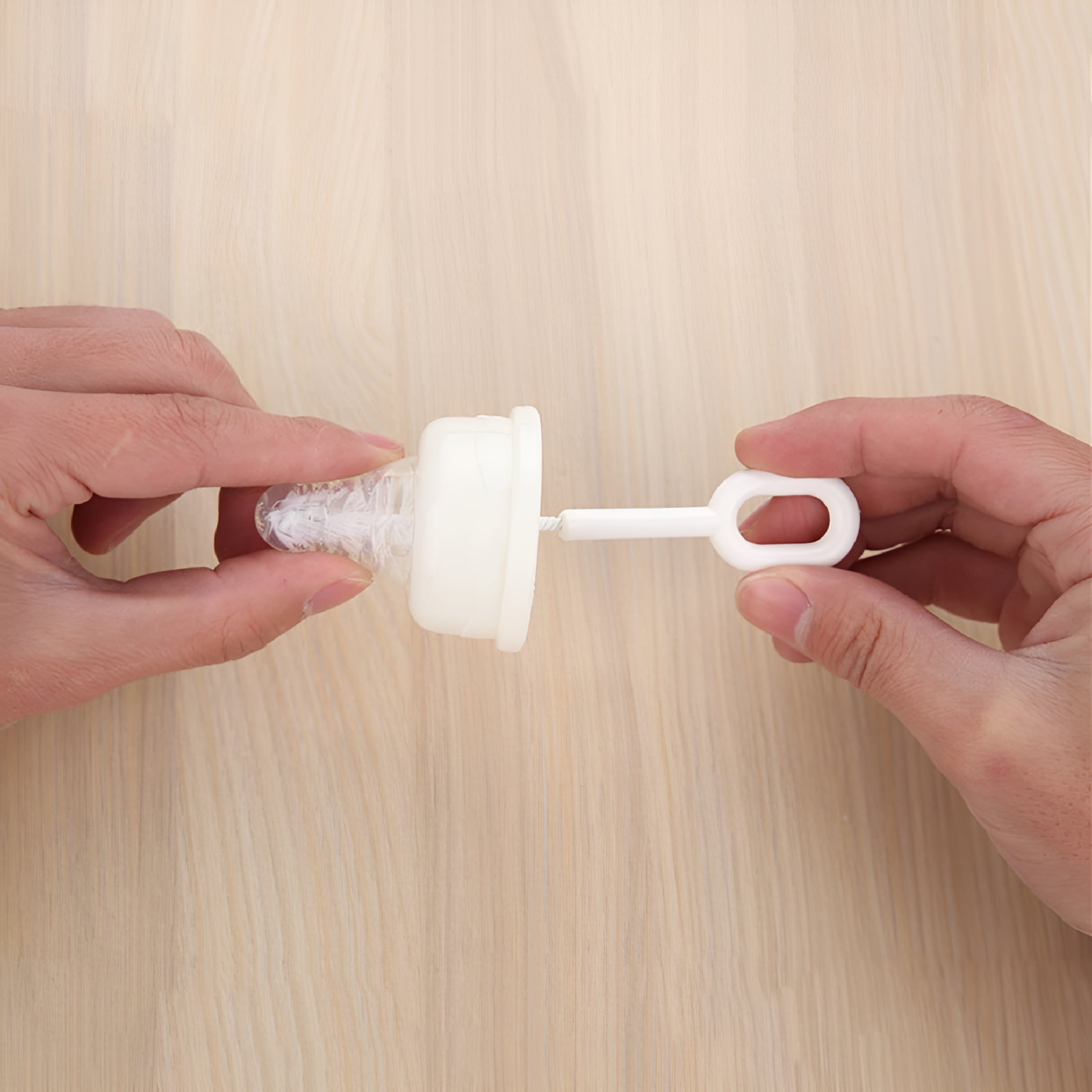 ACDANC 5 Pcs/Set Baby Nipple Milk Bottle Brush Pacifier Cleaner Brushing for All Nipple