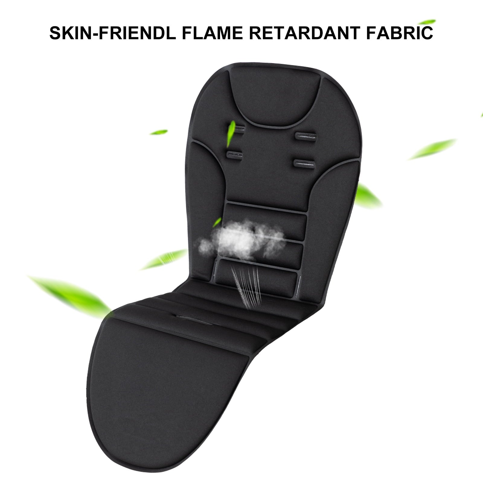 2 in 1 Convertible Baby Stroller ,Reversible Travel Stroller with Foldable Carriage,  Removable Bassinet Pram for Newborns,Infant,Unisex,BLACK