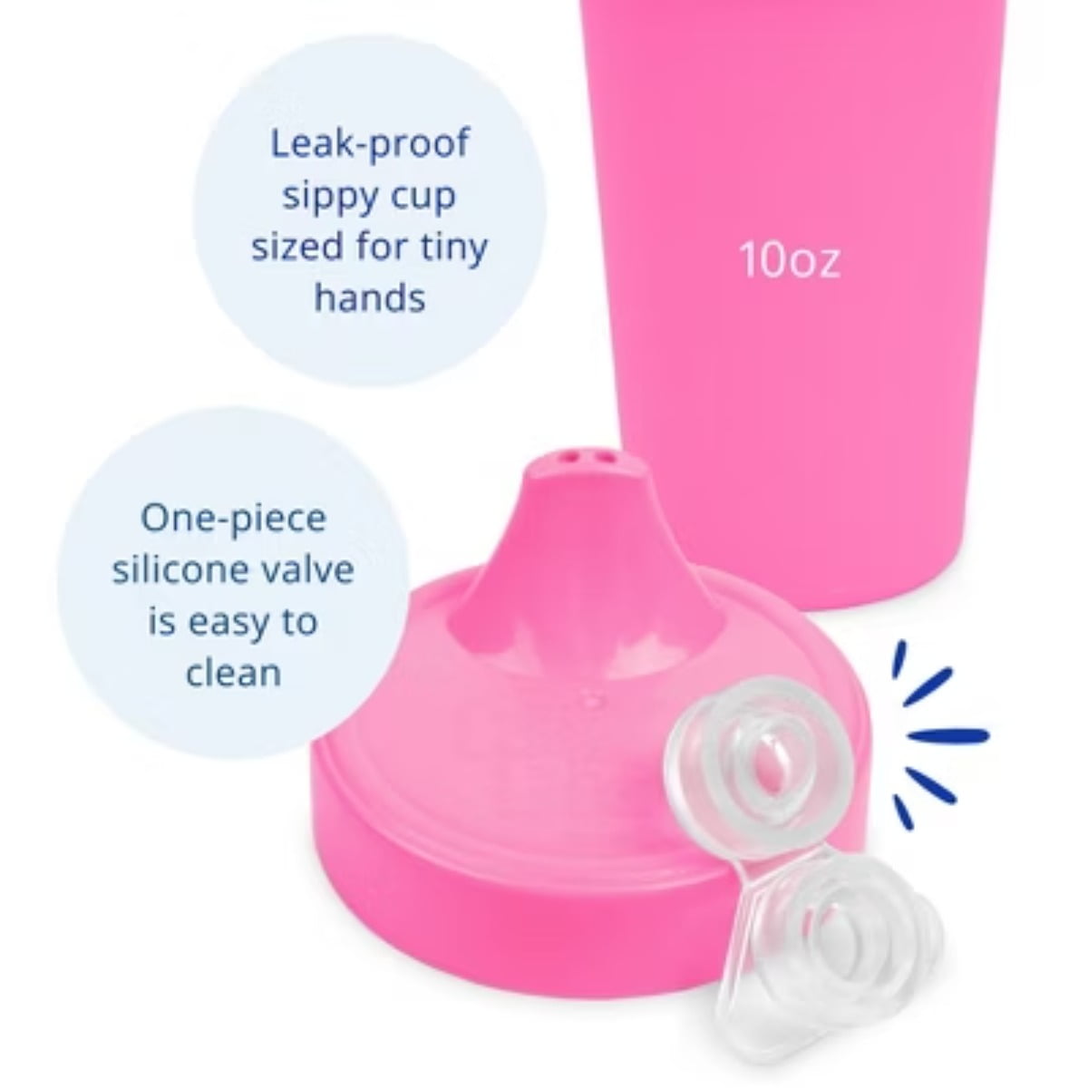 10oz Spill Resistant Cup - BPA-Free Toddler Drinking Cup