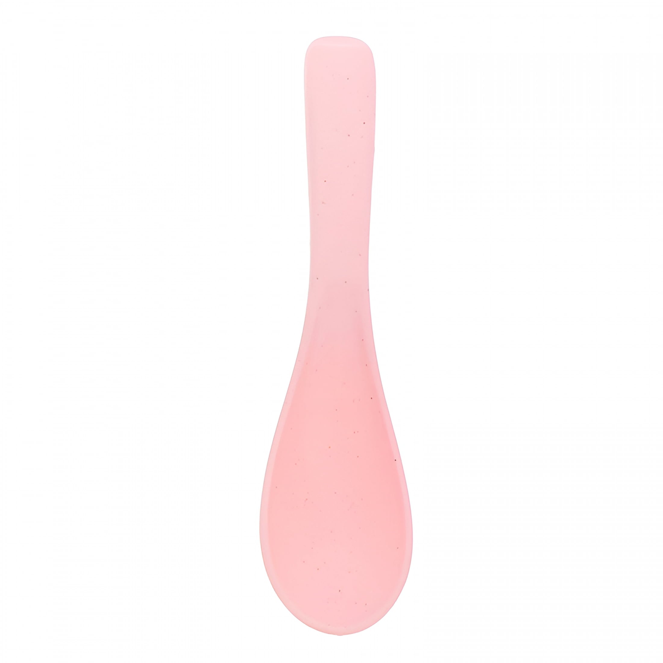 ACDANC 4Pcs Beige Spoons for Toddlers Ergonomic Design Cereal Spoons Set