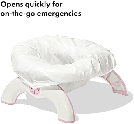 2-in-1 Go Portable Potty with Travel Bag, Travel Potty Seat for Toddler