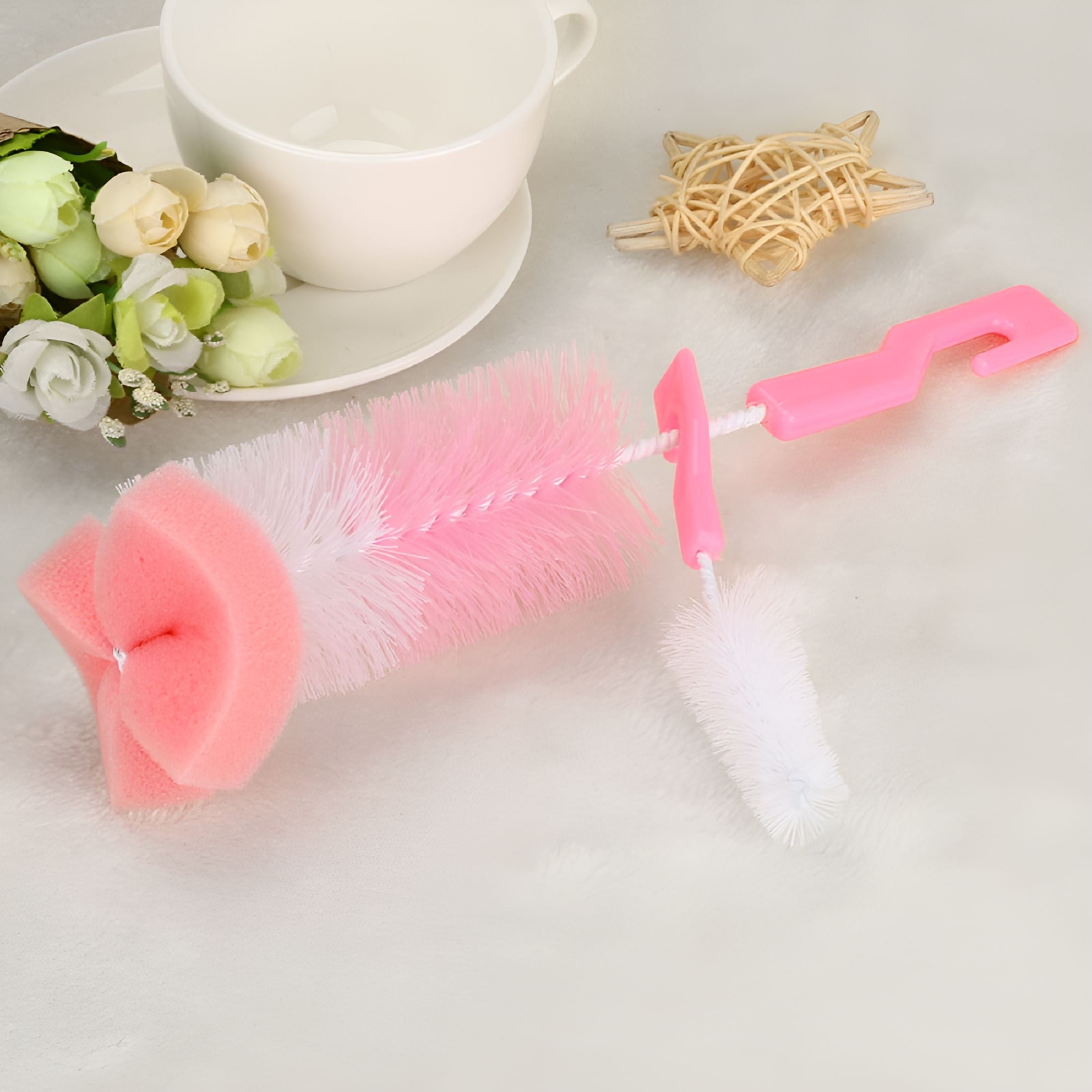 ACDANC Baby Bottle Brush Cleaner Spout Cup Glass Teapot Washing Cleaning Tool Brush