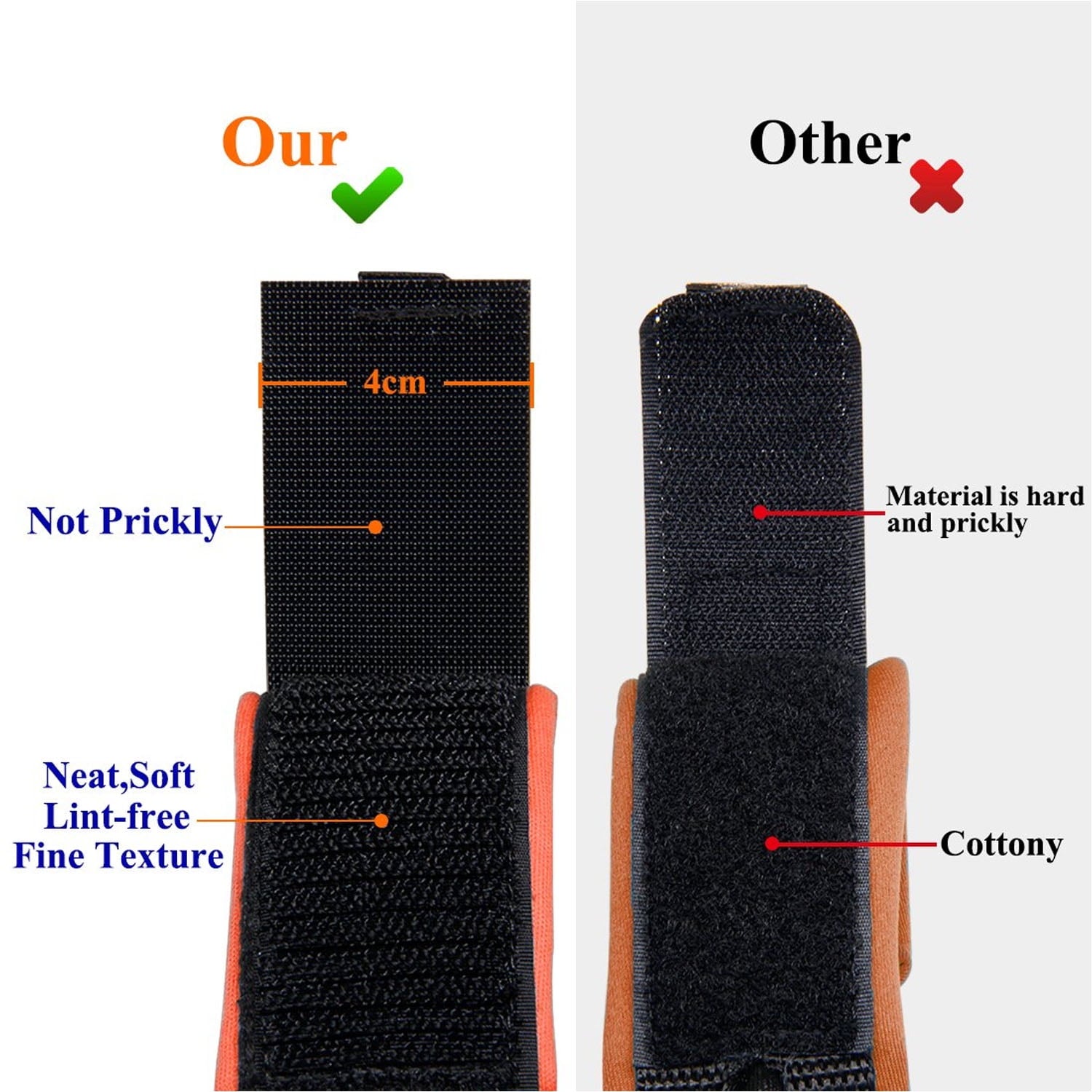 2 Packs Anti Lost Wrist Link Safety Wrist Link for Toddlers,Anti Lost Wrist Link for Kids,Babies & Kids（Orange + Blue）