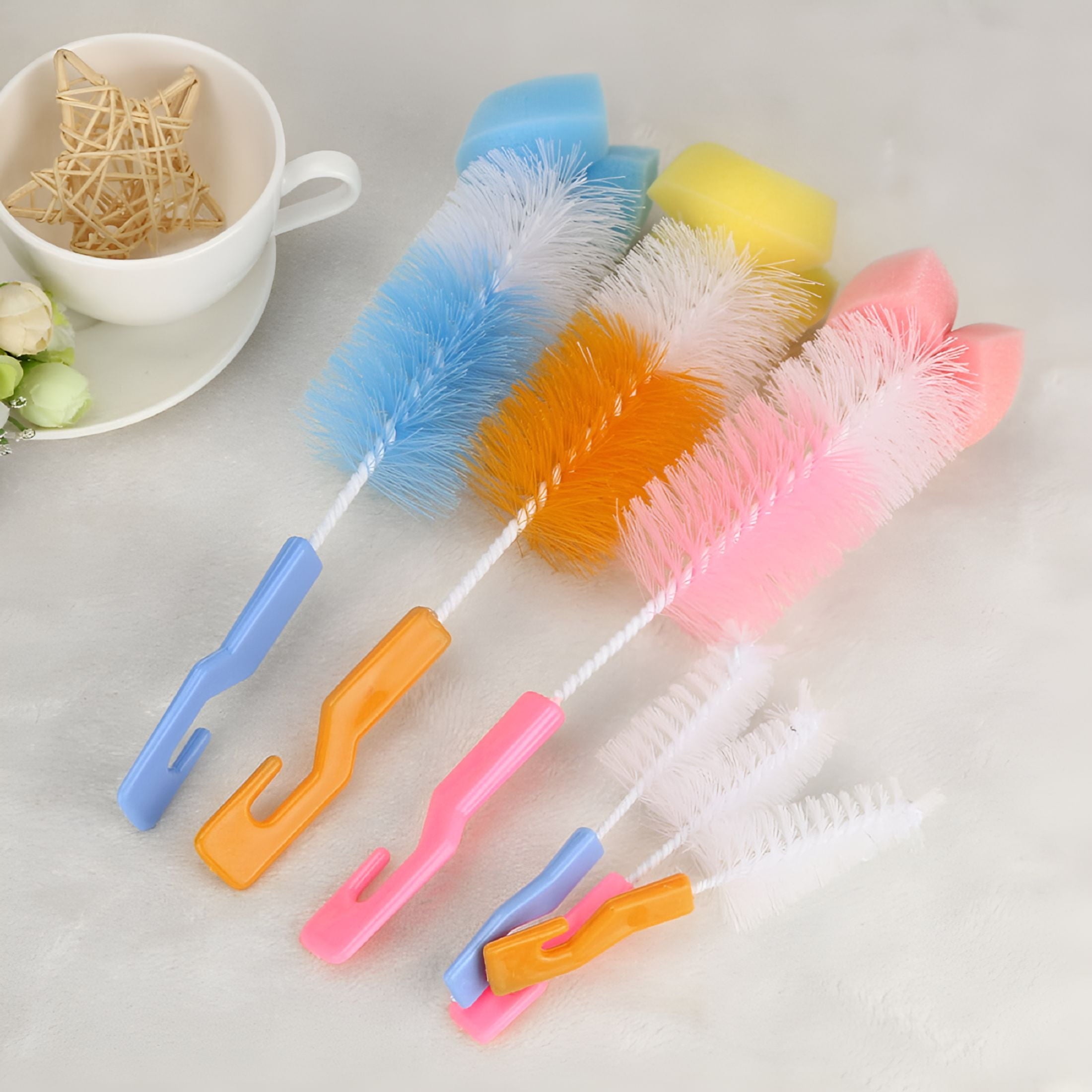 ACDANC Baby Bottle Brush Cleaner Spout Cup Glass Teapot Washing Cleaning Tool Brush
