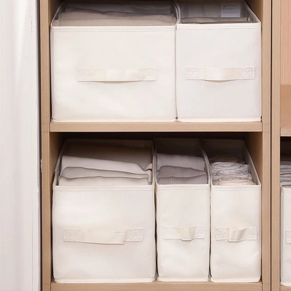 1pc Clothes Storage Basket Sewing Home Folding Clothes Storage Box Underwear Socks  Wardrobe Storage Box Wardrobe Organizer