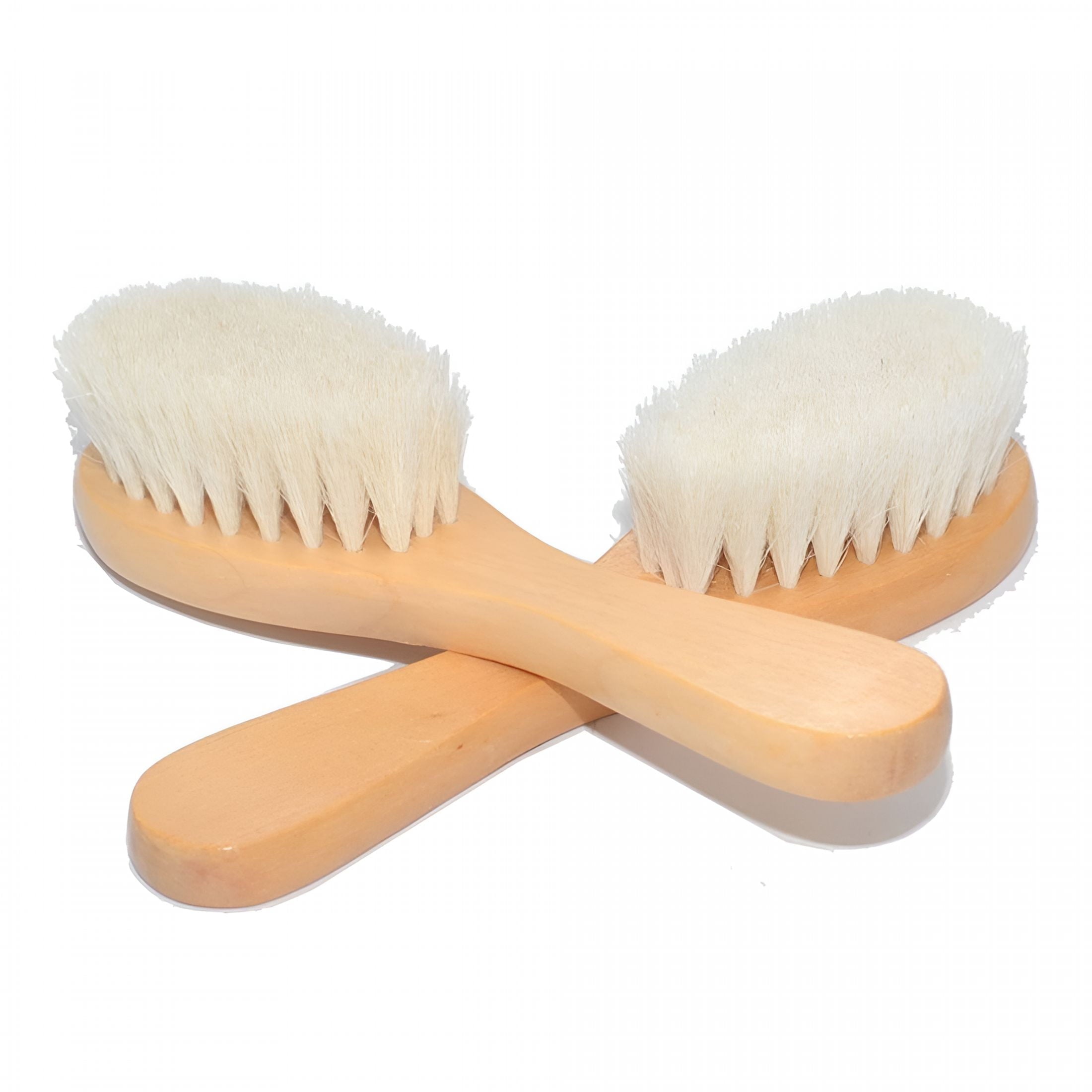 ACDANC Baby Brush With Wooden Handle And Super Soft Goat Bristles For Newborns And Toddlers