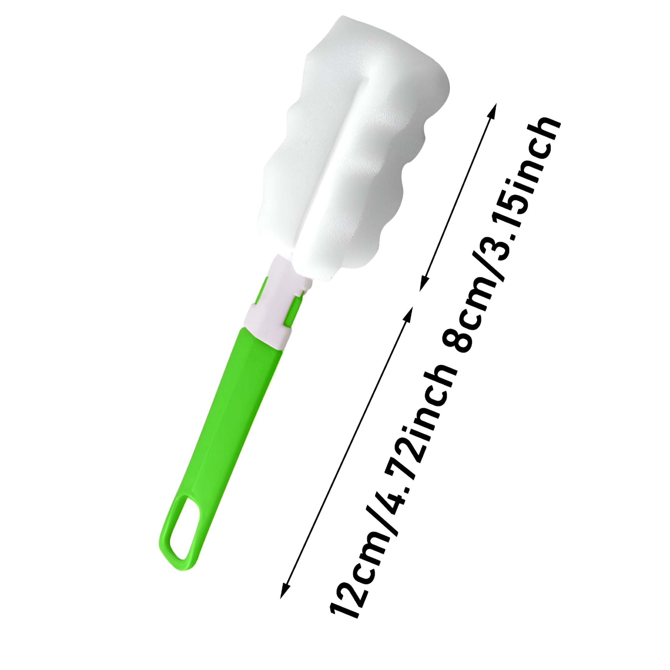 ACDANC 3PCS Bottle Brush Set Long Sponge Bottle Cleaning Brushes Baby Bottle Cleaner Brush